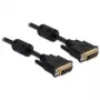 DVI-kaabel DeLOCK 24+5 isane DVI-le 24+5 isane 3 m must