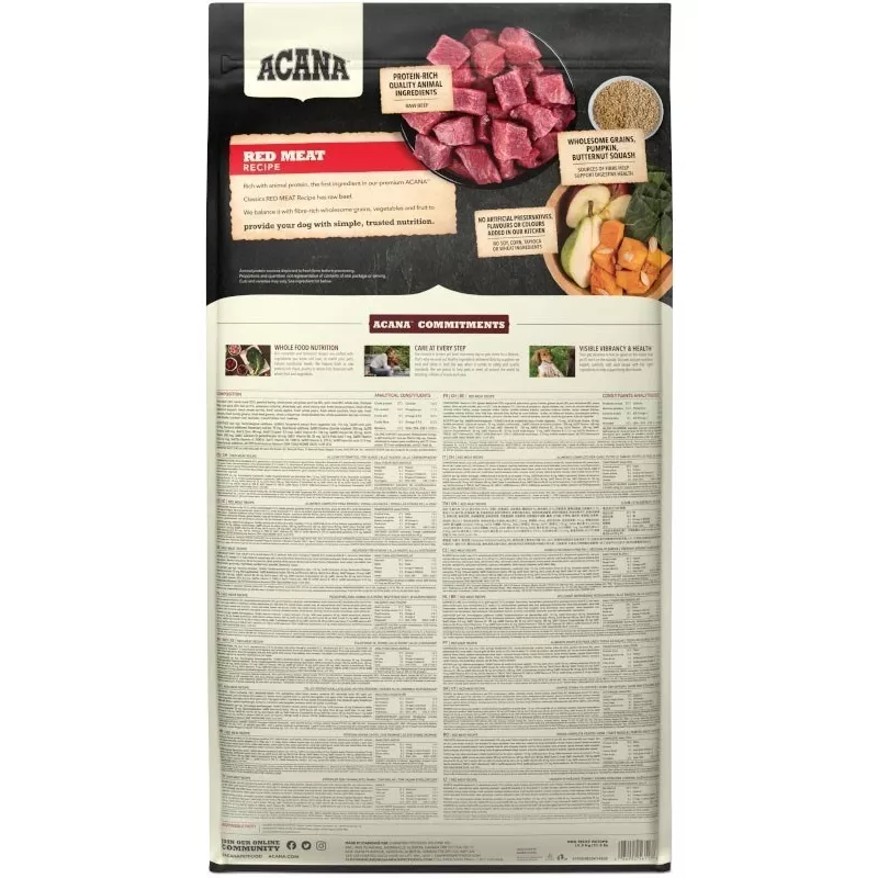 ACANA Classics Red Meat - kuiv koeratoit - 14,5 kg