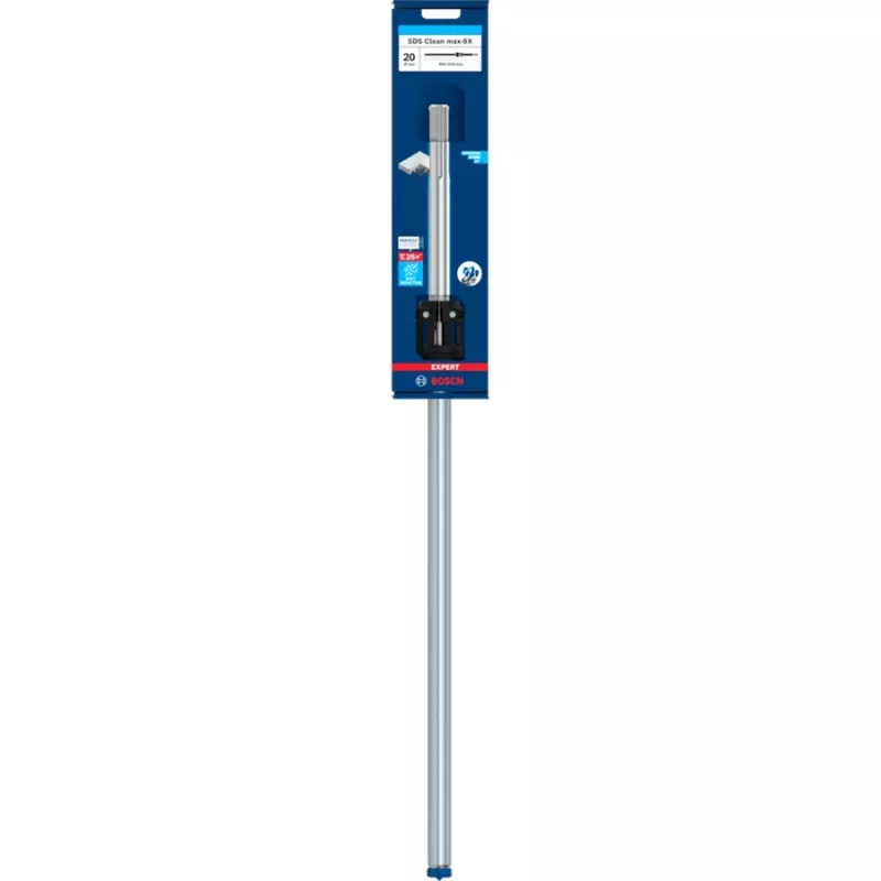 Haamertrellipuur Bosch Expert SDS Clean max‑8X — 20 mm läbimõõt, 400 mm pikkus