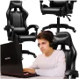 Extralink Gaming | Mängutool | kontori, pöörlev, kopp, must, G-524