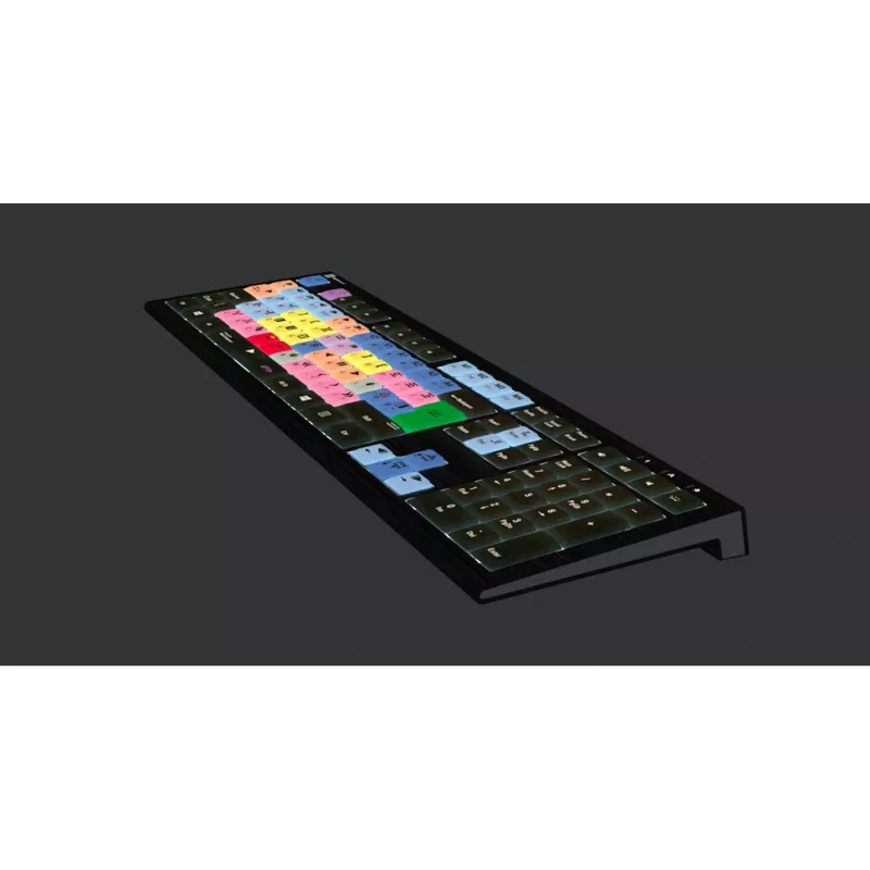 Logickeyboard Avid Media Composer ASTRA 2 taustvalgustusega klaviatuur PC UK (LKB-MCOM4-A2PC-UK)