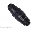 Liitmik Alphacool 17440 — messingist arvuti jahutusliitmik, must, 32×86×32 mm