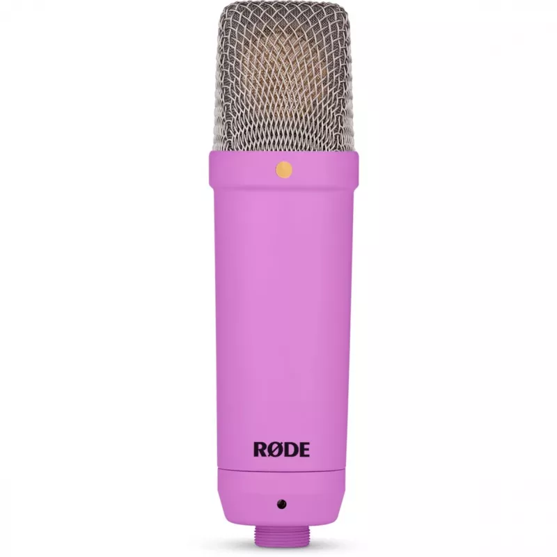 NT1 Signature +XLR-kaabel + lauaarvuti stuudiovars, mikrofon lilla, komplekt