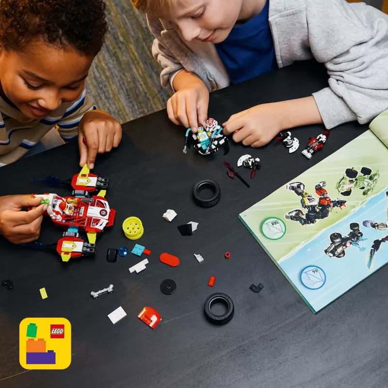 LEGO DREAMZZZ 71497 Cooperi tiigrimehhaanika ja Zero kuumakera