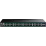 TRENDnet TPE-3524S - lüliti - 52 porti, veeb - L2+ - nutikas - 48 x 10/100/1000 (PoE+) + 4 x 10 Gigabit SFP+ - laua- ja riiulipaigaldatav - PoE+ (410 W) - TAA vastav (TPE-3524S)