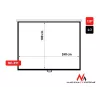 Projektsiooniekraan Maclean MC-591 3,05 m (120 tolli) 4:3