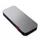 Lenovo Go USB-C sülearvuti akupank (20 000 mAh), liitium-ioon, must hall, USB A- ja C-tüüpi