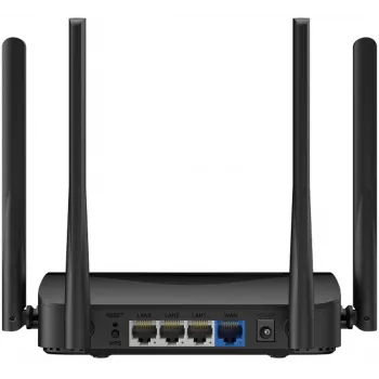 Lauapealne ruuter MERCUSYS MR25BE EasyMesh Wi‑Fi 7 kaheribaline 2,4/5 GHz, 3600 Mbps, 3× Gigabit LAN, 4 välist antenni