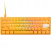 Ducky One 3 Mini kollane klaviatuur, mängimiseks, USB, QWERTY, US English