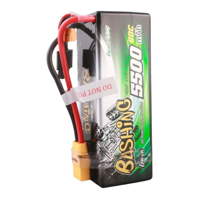 Gens ace G-Tech 5500mAh 4S1P 14.8V 60C HardCase RC auto Lipo aku