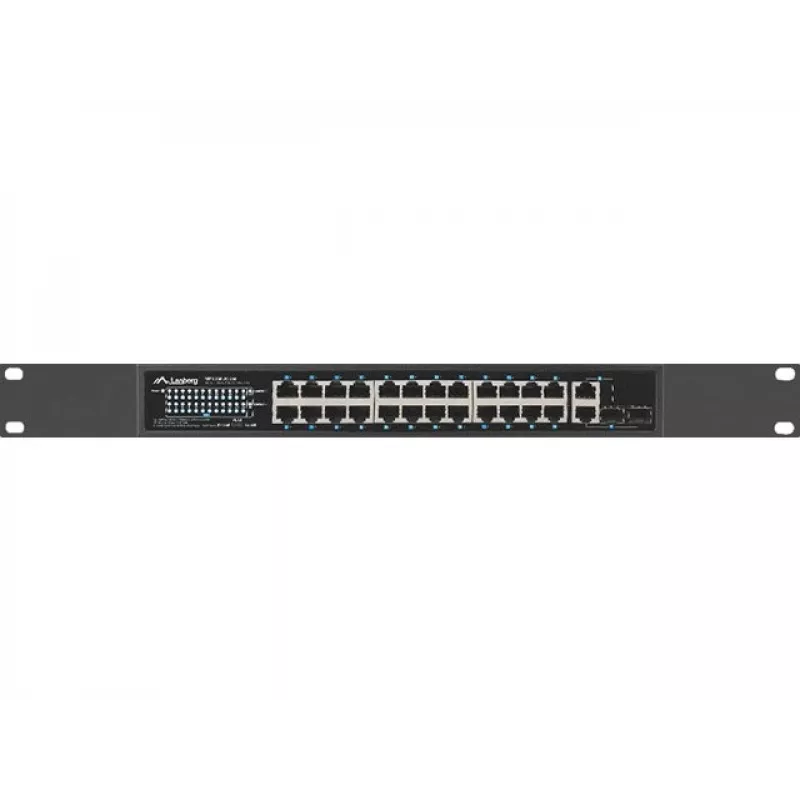 Lanberg RSFE-24P-2C-250 võrgulüliti, haldamata, Gigabit Ethernet (10/