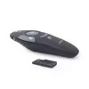 GEMBIRD juhtmevaba IR esitaja WP-L-11, 4 nuppu, 2,4 GHz RF USB vastuvõtja, must, AAA patarei