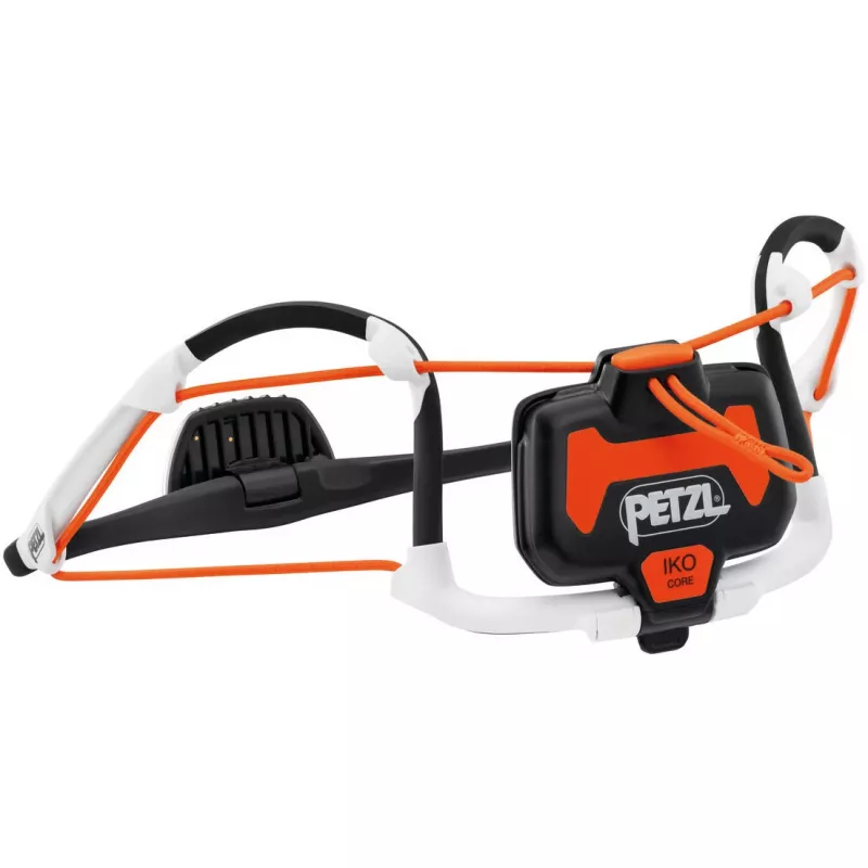 Petzl IKO CORE Otsmikulamp, Must, E104BA00
