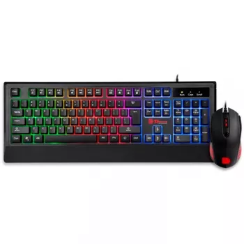 Tt eSPORTS Challenger Combo USB QWERTY Saksa Must (CM-CHC-WLXXPL-GR)