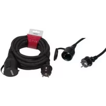 LogiLink - Toite pikenduskaabel - CEE 7/7 (E) kuni CEE 7/7 (I) - AC 250 V - 5 m