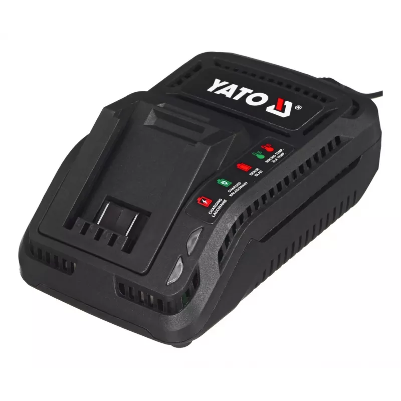 Nurklihvija YATO YT-82826, 18V Li-Ion 2Ah, 125 mm ketas, 10000 p/min, M14 keere, tööriistavaba reguleeritav kaitse