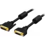 DVI-kaabel Deltaco DVI-602A 2 m DVI-D Must