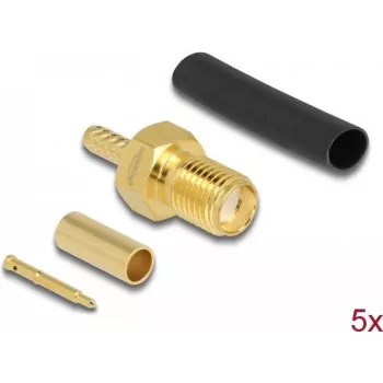 RP-SMA pesa pressimiseks RG-174 / RG-316 DeLOCK 90044