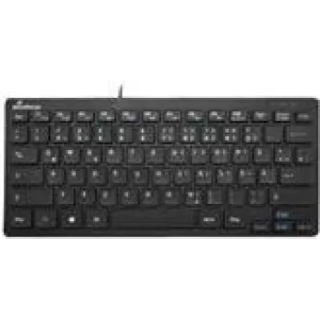 Klaviatuur MediaRange MROS112 Office USB QWERTZ saksa šveitsi must