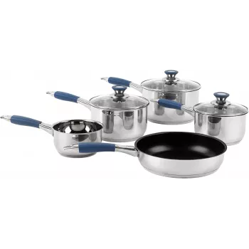 Cookware set Russell Hobbs RH01179EU, 5 pieces, blue