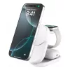Sisetreilaadur Belkin UltraCharge 25w Qi2 3in1 Magnetlaadur EL valge ümmargune