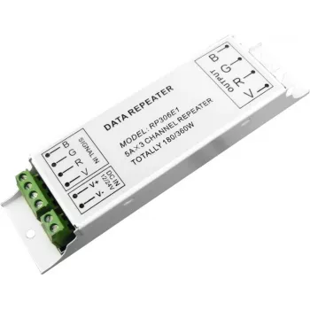 LED-riba võimendi EUROLITE 50533000 12 V ja 24 V LED-paigaldiste jaoks