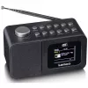 Lauaraadio Lenco CR-625BK — FM/AM-vastuvõtja Bluetoothiga, must