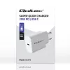 QOLTEC Super Quick PD Charger 20W USB-C (5V/12V) – Kaasaskantav kiirlaadija