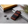 man and wood nutikorp iPhone XS Max jaoks — eebenmust, kaitsev kõva tagakaas