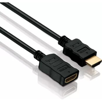 HDMI-kaabel PureLink HDMI A M/F 1,5 m must tüüp A-pistik emasele