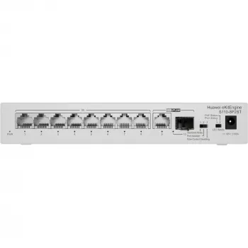 HUAWEI eKit S110 Series S110-8P2ST hallatav L2 Gigabit Ethernet (10/100/1000) Power over Ethernet (PoE) hall