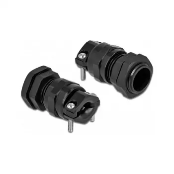 Kaablitihend DeLOCK 60353, must, metall/plast