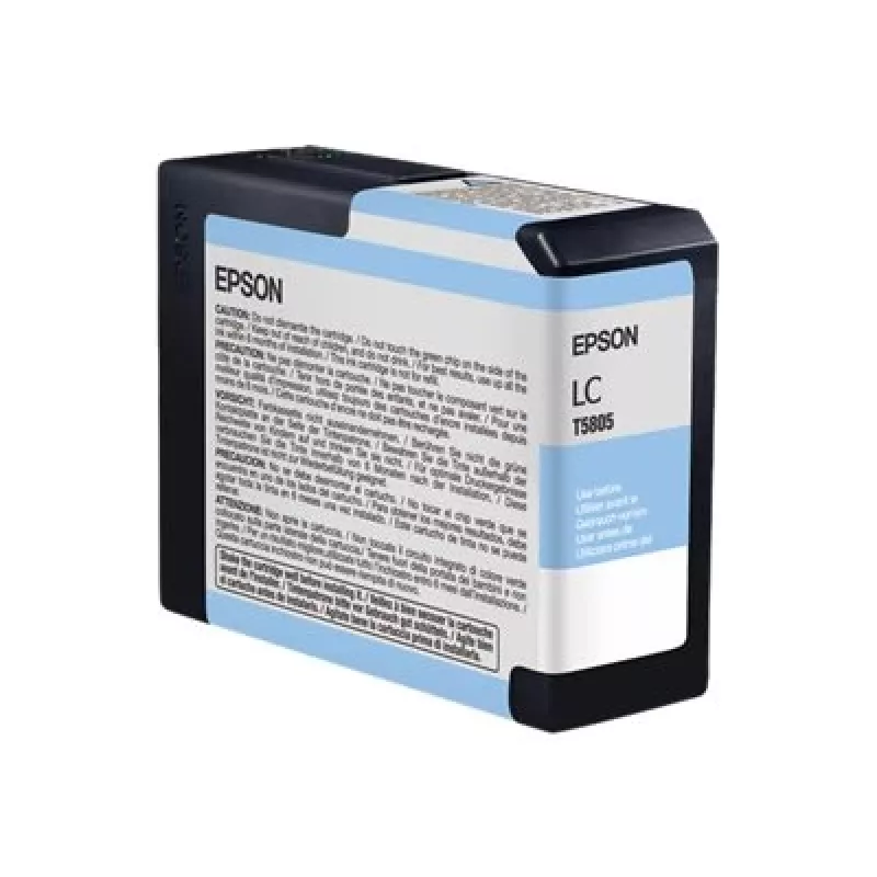 Epson Singlepack Light tsüaan T580500, Light tsüaan, pigmenttint, 80 ml, 1 tk, üksikpakend