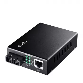 Võrgumeediumimuundur Cudy MC100GSA-20 1x RJ-45 1x SC ühemoodiline 1310 nm 1000 Mbit/s 20 km