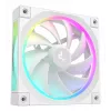 12 cm korpuse ventilaator DeepCool FL12 WH — 3-pakk, 120×120×25 mm, 2150 RPM, 55 CFM, Fluid Dynamic Bearing, PWM, multi-LED, 4-pin