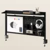 Ergo Office lauajagaja / korraldaja, maksimaalne koormus 10 kg, valge tahvel, laius 1116 mm, must, ER-301 B