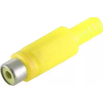 RCA juhtmepistik kollane ShiverPeaks BS51500-Y