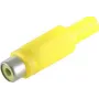 RCA juhtmepistik kollane ShiverPeaks BS51500-Y