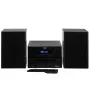 Mini Hi‑Fi stereosüsteem Adler AD 1917 — Bluetooth V5.3, CD/USB/MP3, 2×25W RMS, FM-tuuner, 4‑ribaline ekvalaiser, AUX, must