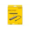 DeLOCK USB USB-C dokkimisjaam 8K HDMI USB 10 Gbps 2.5 Gigabit LAN PD 100W