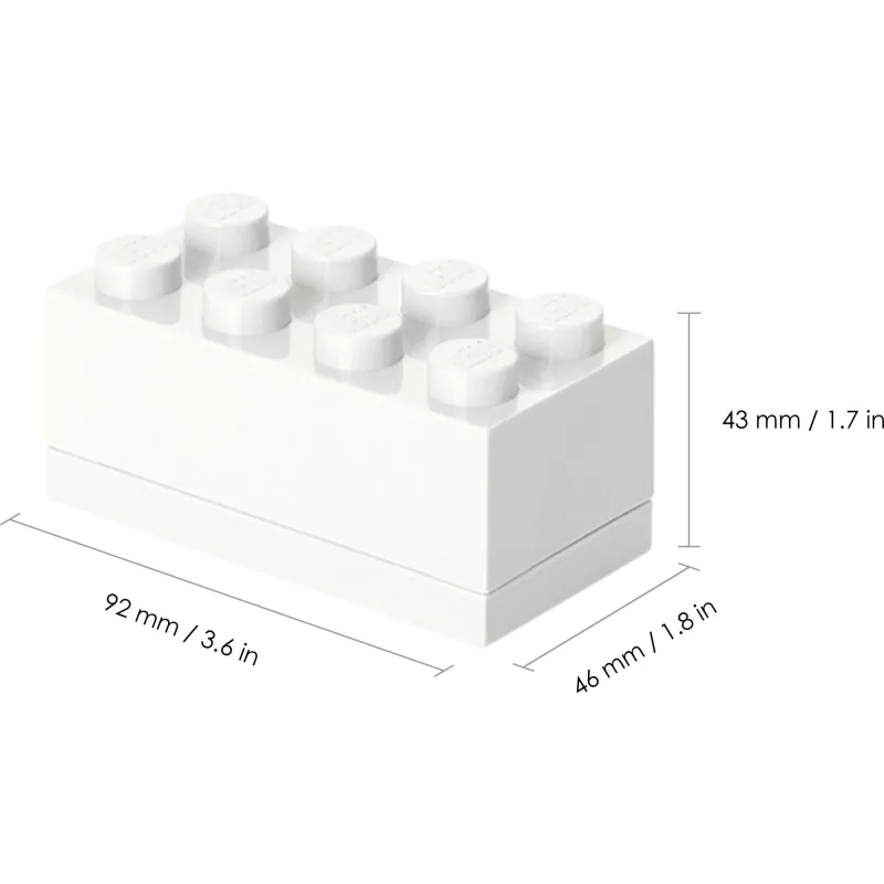 Lego LUNCH MINI 8 Valge 40121735 (40121735)