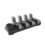 Zebra CRD-ET4X-4S8I1-01 mobiilseadme laadija Tahvelarvuti Must, Hall Vahelduvvool Siseruumidesse