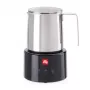 Piimavahustaja/soojendaja Illy 23760 must roostevaba teras 250ml