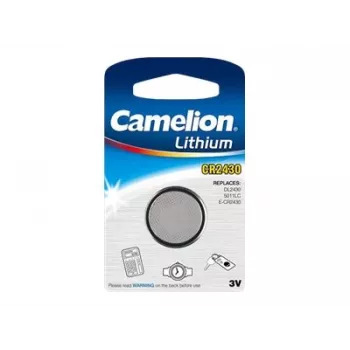 Ühekordne liitium-nööppatarei CAMELION CR2430, 3 V, 1 tk