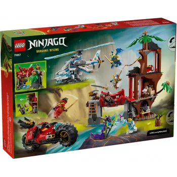 LEGO NINJAGO 71857 Ninja sõidukite puumaja lahing