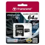 Transcend 64GB microSDXC UHS-I Flash-mälu TS64GUSDU1