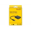 USB USB-C adapter DeLOCK 66644 Gigabit LAN toiteedastus