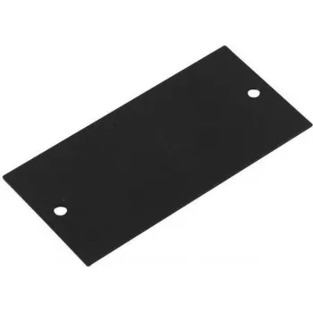 Pimeplaat Omnitronic Modul 2HE 44×88 mm rackpaneeli täiteks