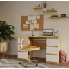 KUBA Kirjutuslaud artisan tamm/valge komplekt