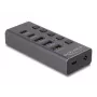 USB-jaotur Delock 64248 5 Gbps 2 x Type-A 2 x USB-C 1 kiirlaadimisport